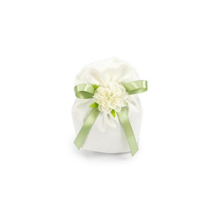 SACCHETTO RASO BON BON 12XH13 PANNA